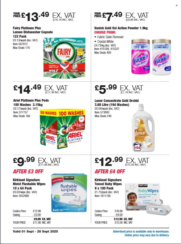 COSTCO offer - From 1 Sept 2025 (2025-09-01 - 2025-09-28) | 22