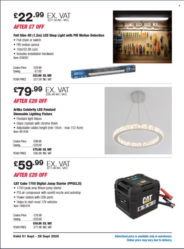 COSTCO offer - From 1 Sept 2025 (2025-09-01 - 2025-09-28) | 10