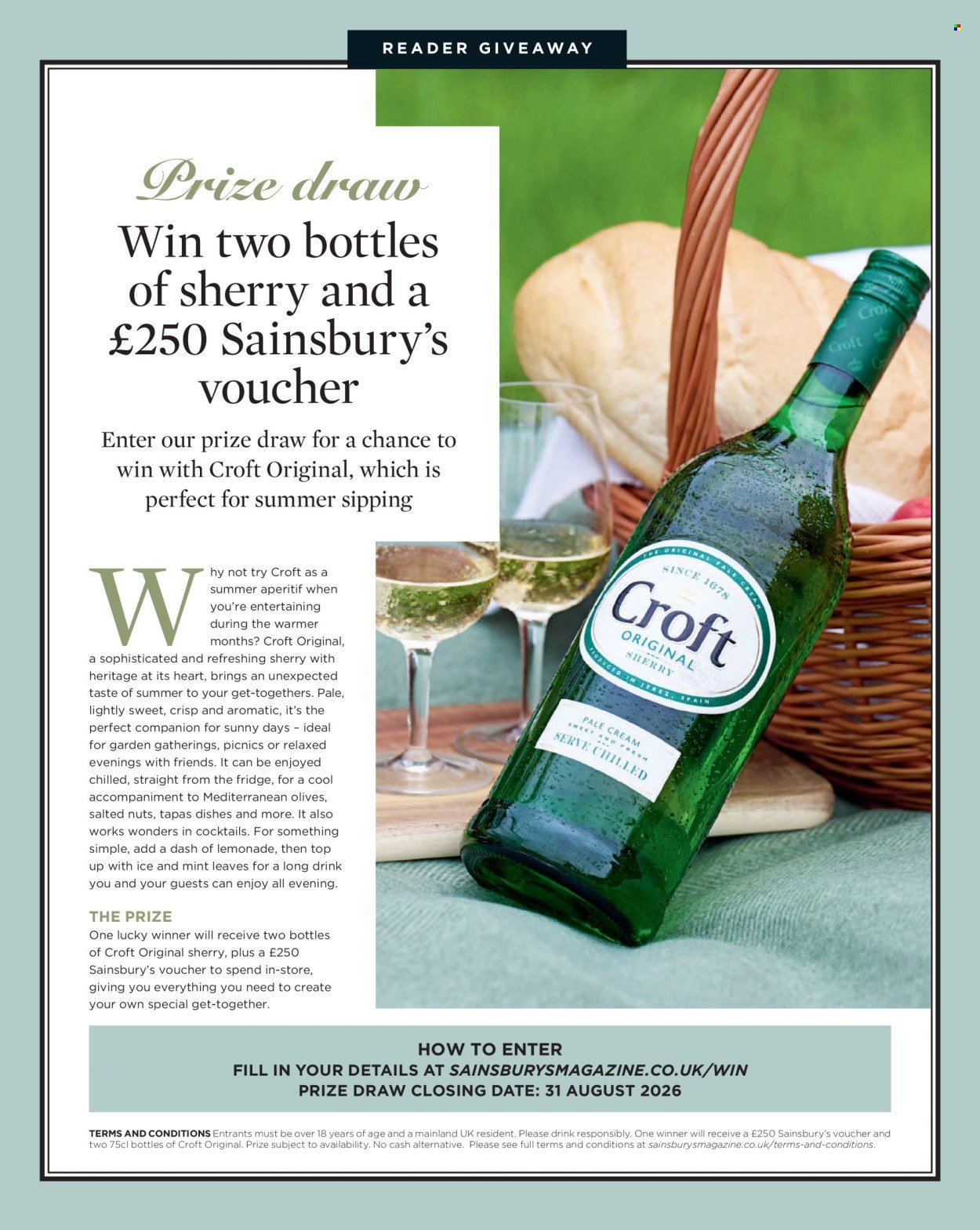 SAINSBURY'S offer - Magazine