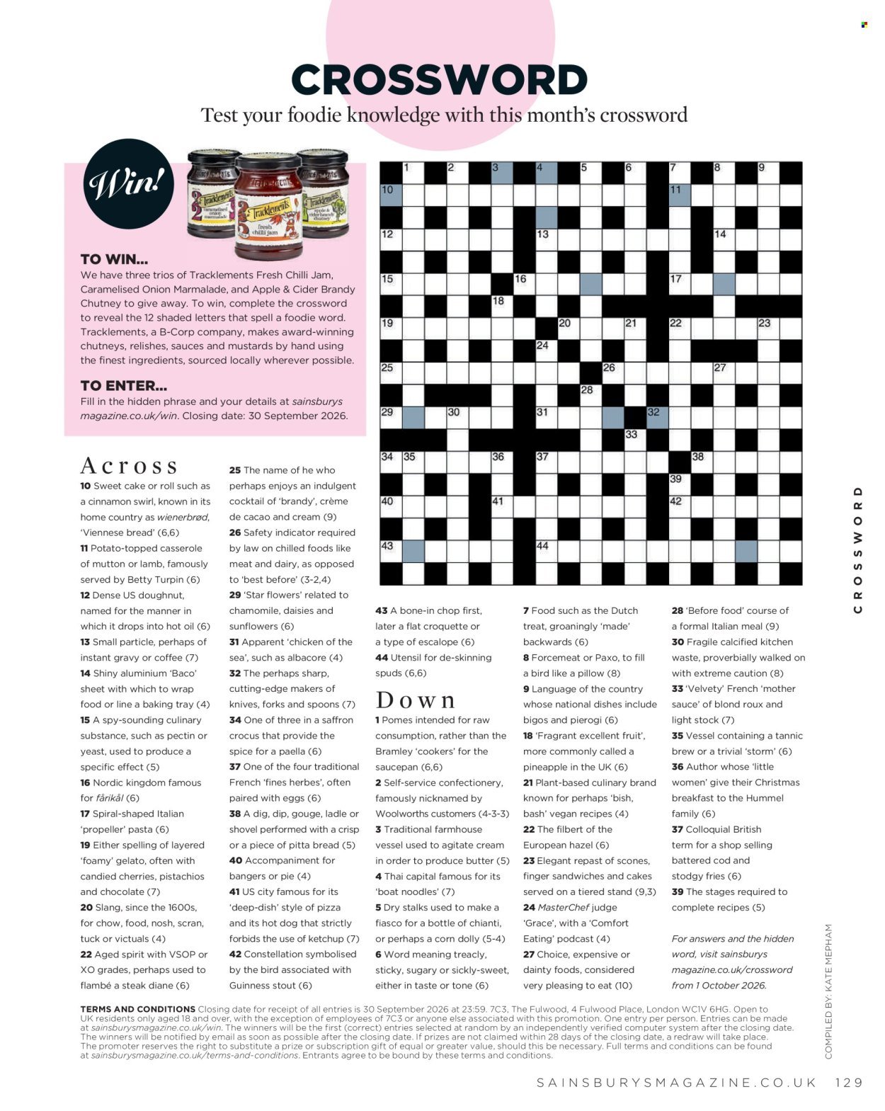 SAINSBURY'S offer - Magazine