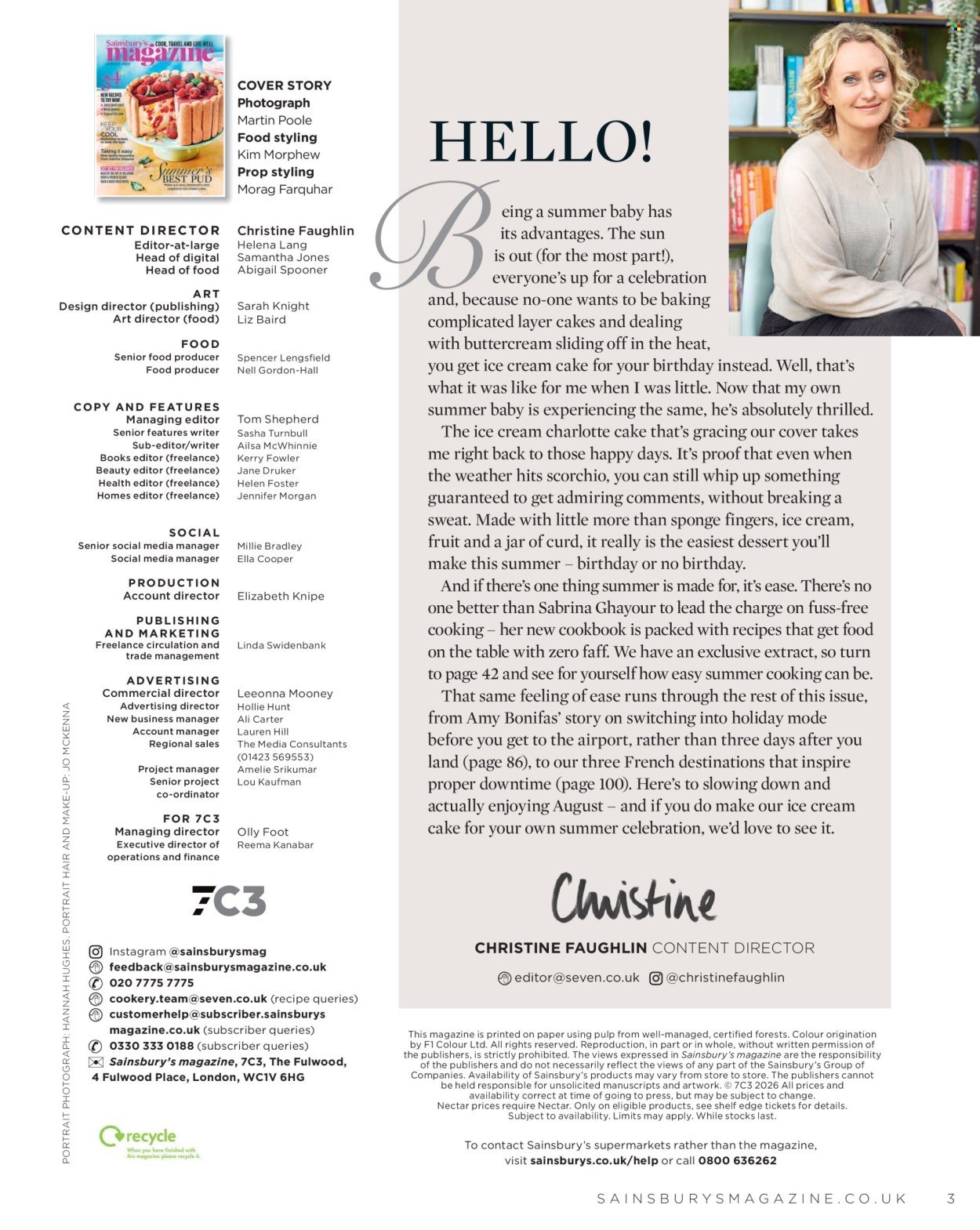 SAINSBURY'S offer - Magazine