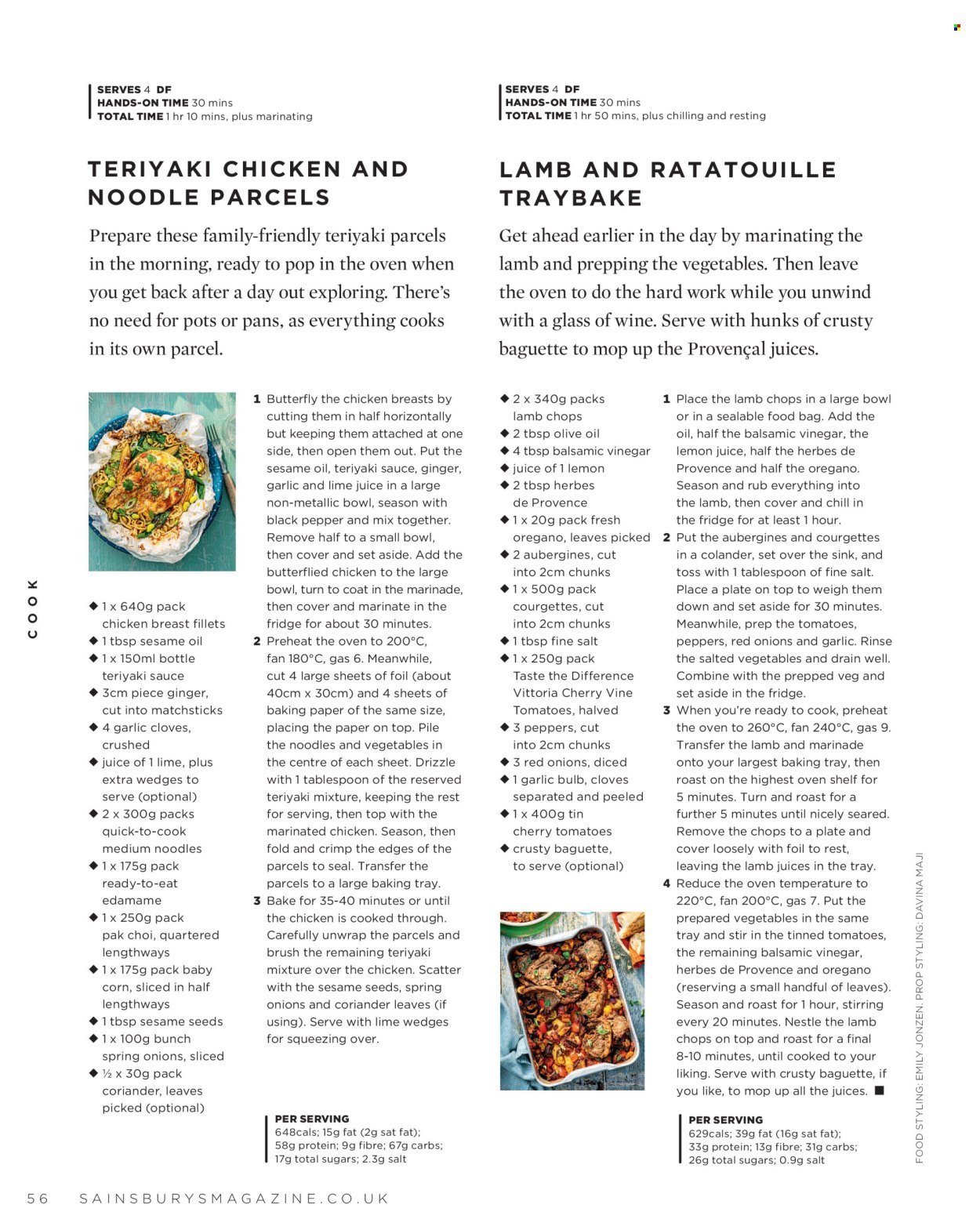 SAINSBURY'S offer - Magazine
