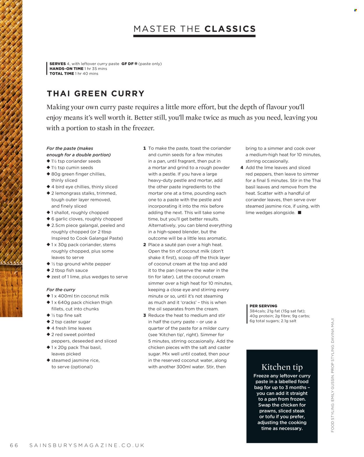 SAINSBURY'S offer - Magazine
