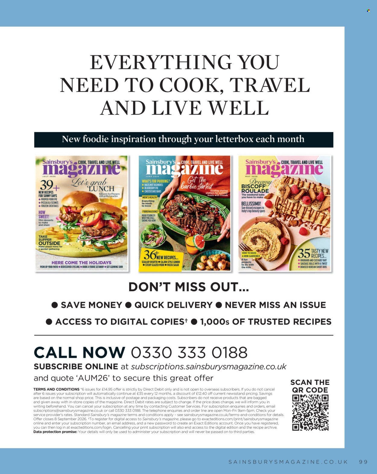 SAINSBURY'S offer - Magazine