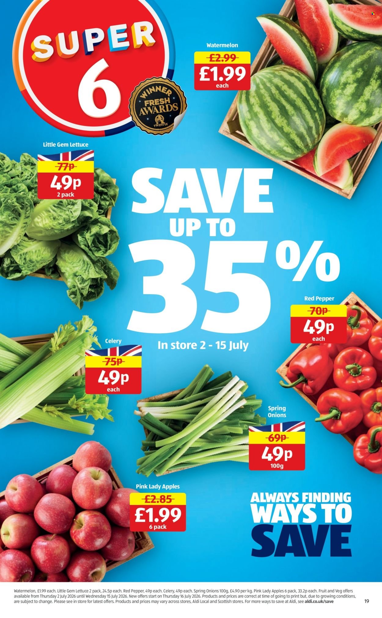 ALDI offer - From 2 Jul 2026