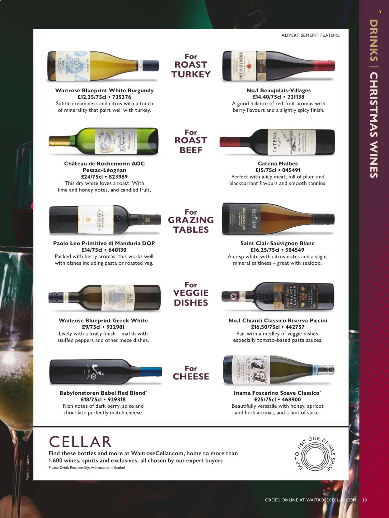 WAITROSE offer - Christmas Brochure 2025 (2025-09-28) | 23