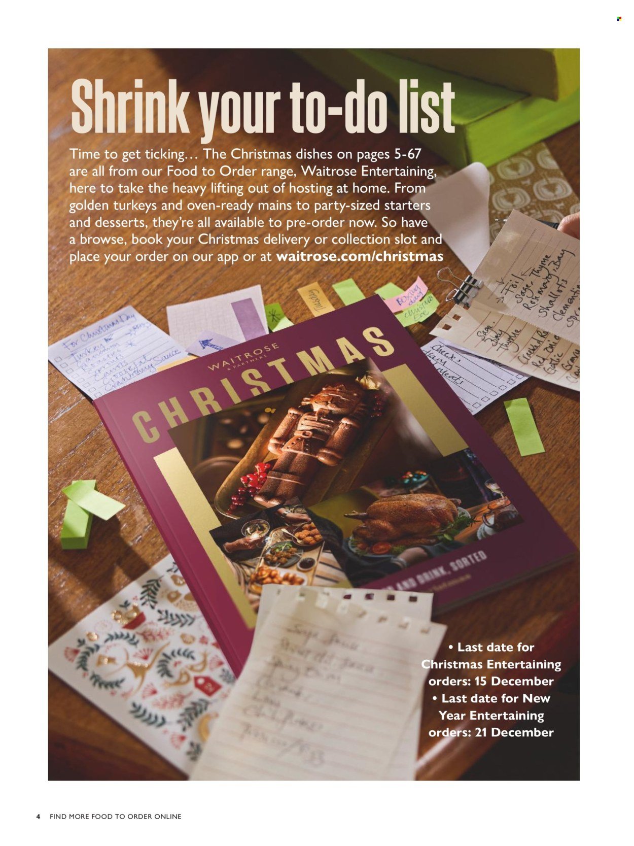 WAITROSE offer - Christmas Brochure 2025 (2025-09-28) | 4