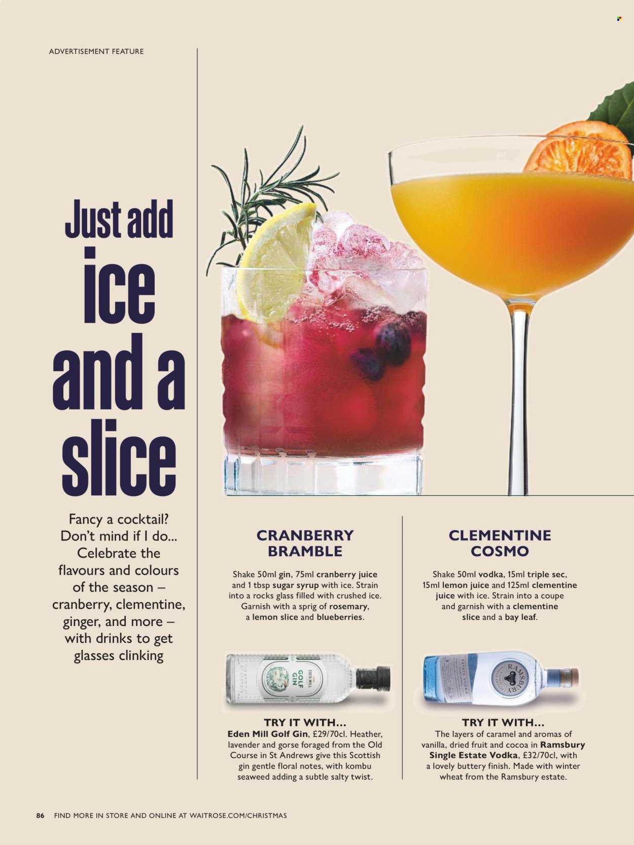 WAITROSE offer - Christmas Brochure 2025 (2025-09-28) | 86
