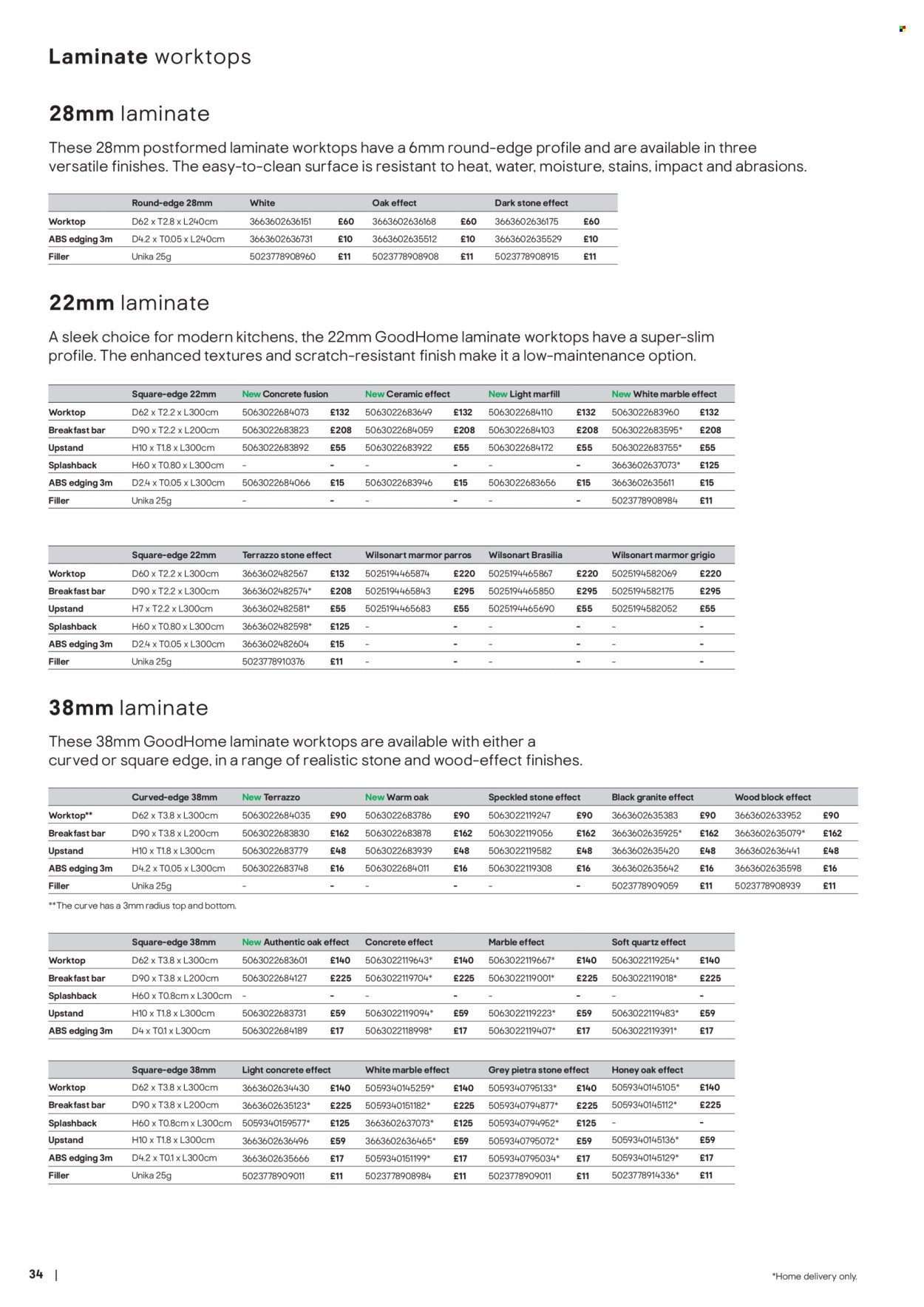 B&Q offer - Kitchens product & cabinetry price list (2026-02-03) | 34