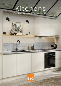 B&Q offer - Kitchens product & cabinetry price list (2026-02-03)