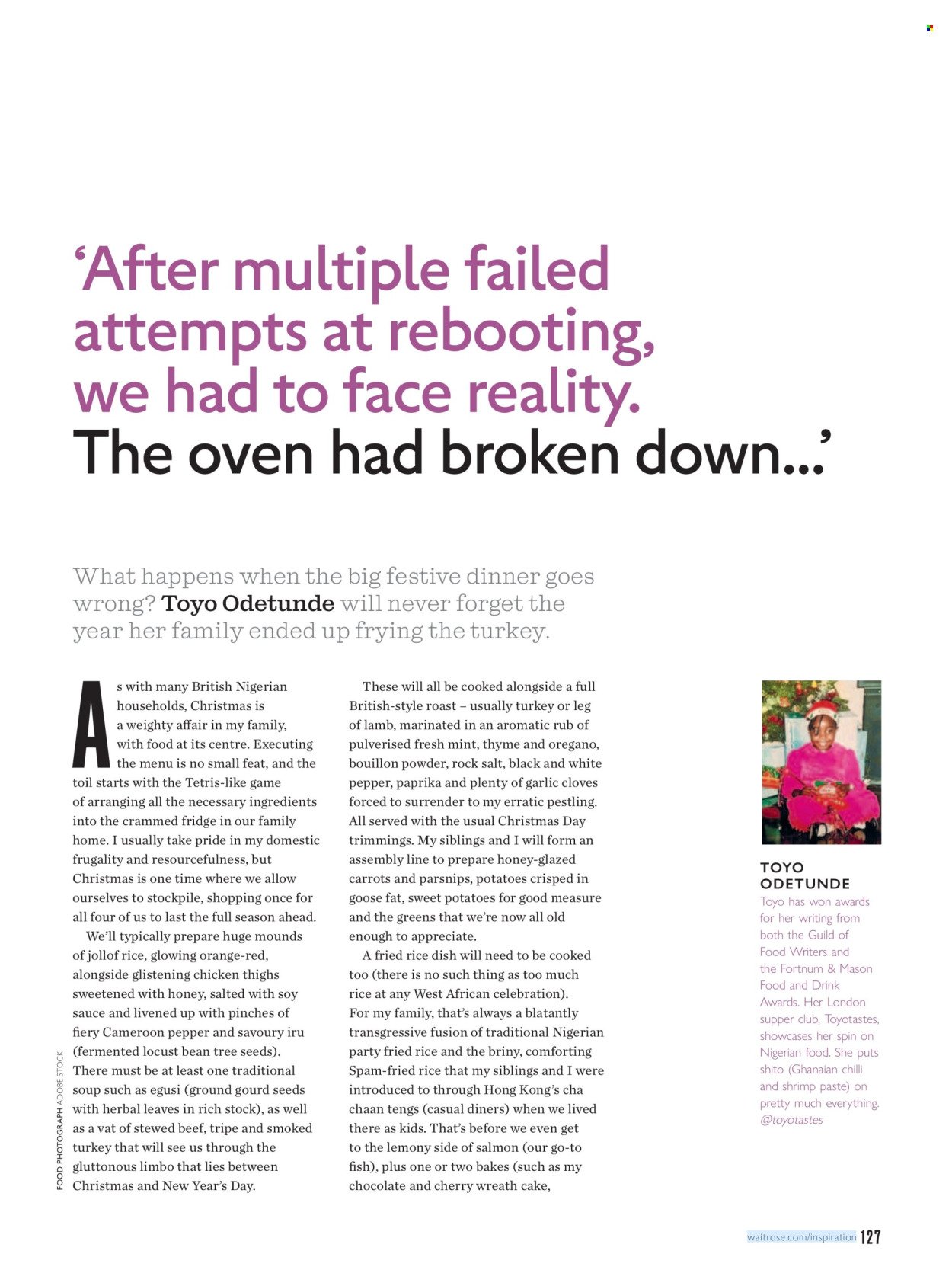 WAITROSE offer - Food (2025-12-01 - 2025-12-31) | 127