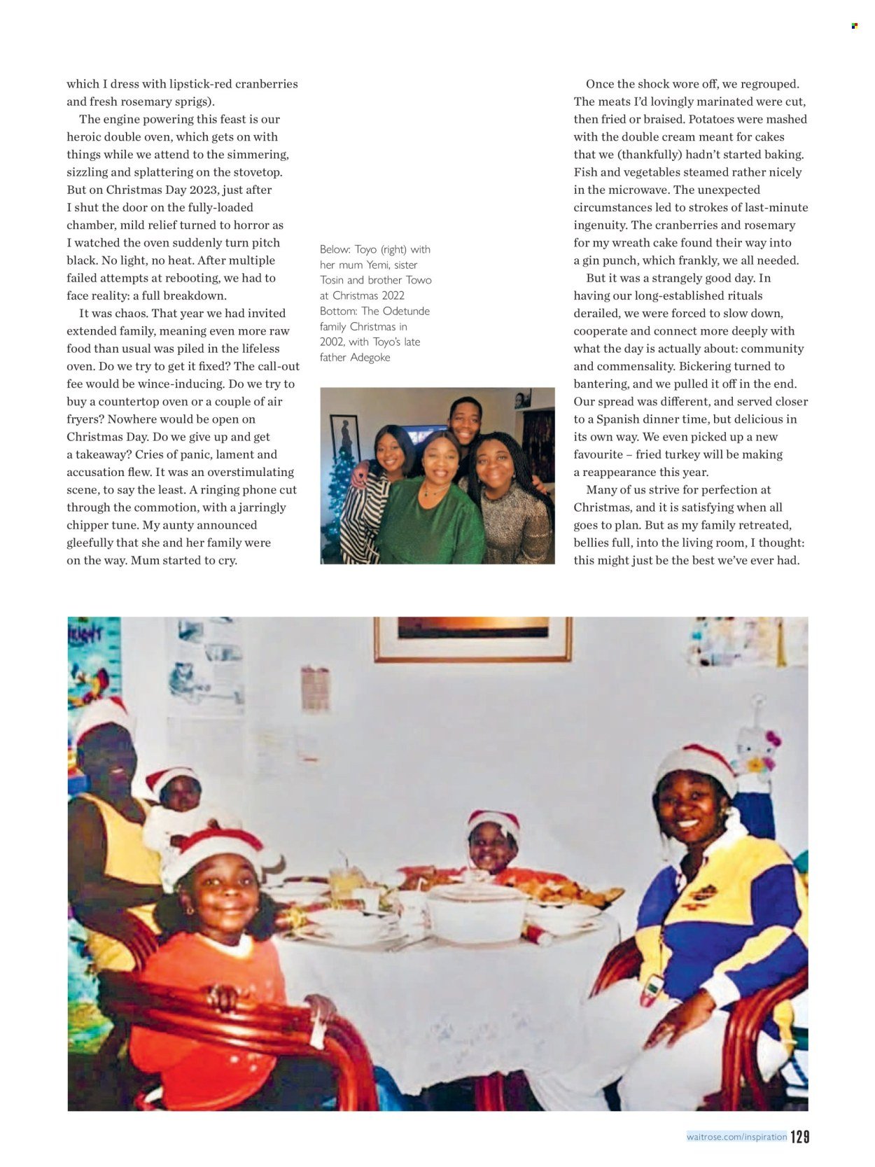 WAITROSE offer - Food (2025-12-01 - 2025-12-31) | 129