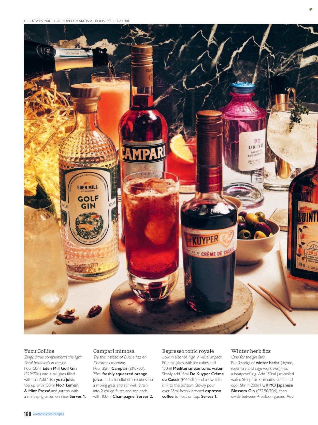 WAITROSE offer - Food (2025-12-01 - 2025-12-31) | 160