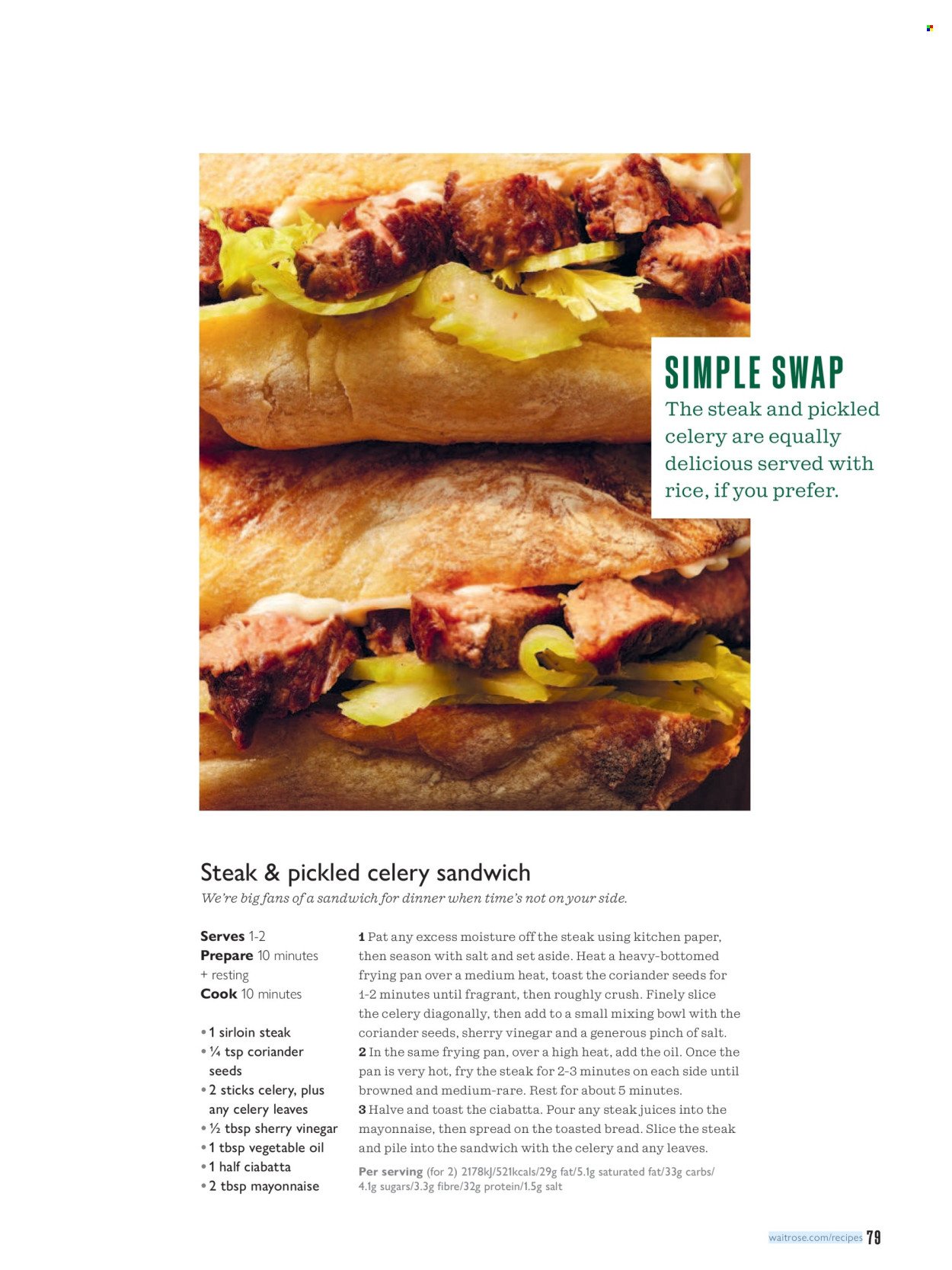 WAITROSE offer - Food (2025-12-01 - 2025-12-31) | 79