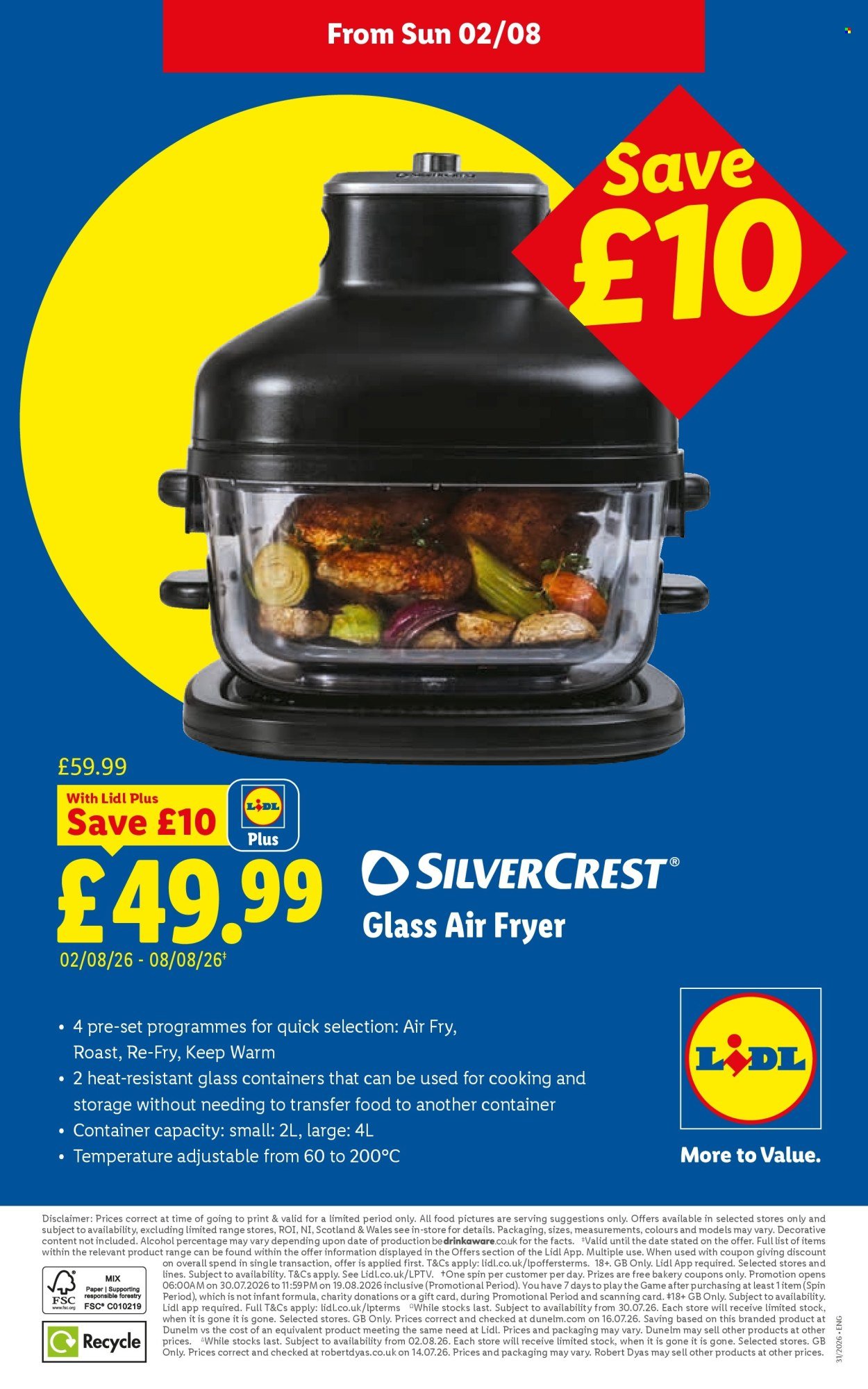 LIDL offer - Local Weekly Leaflet