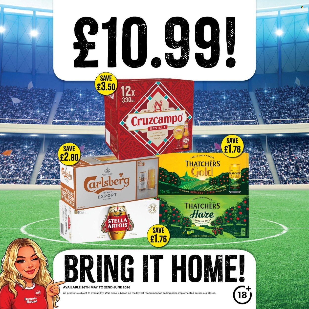 BARGAIN BOOZE offer - From 26 May 2026