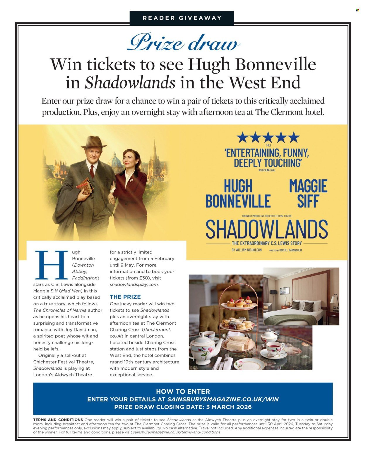 SAINSBURY'S offer - Magazine (2026-02-01 - 2026-02-28) | 104