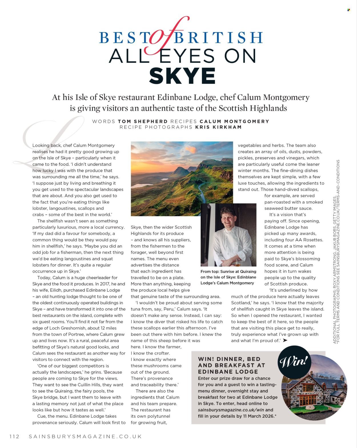 SAINSBURY'S offer - Magazine (2026-02-01 - 2026-02-28) | 112