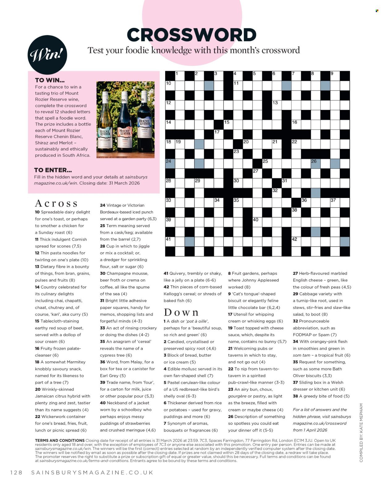 SAINSBURY'S offer - Magazine (2026-02-01 - 2026-02-28) | 128