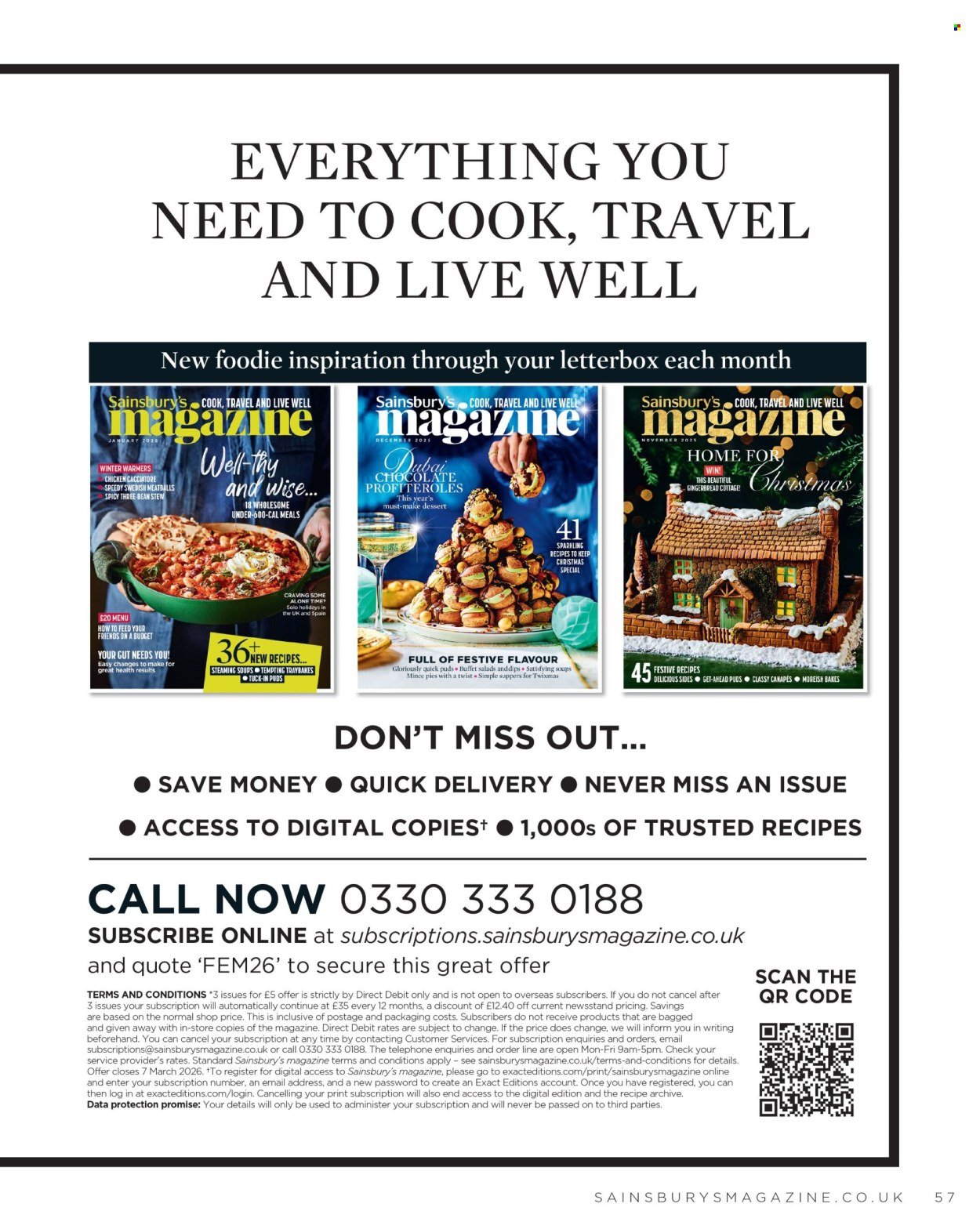 SAINSBURY'S offer - Magazine (2026-02-01 - 2026-02-28) | 57