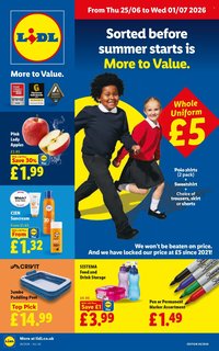 LIDL offer - Local Weekly Leaflet