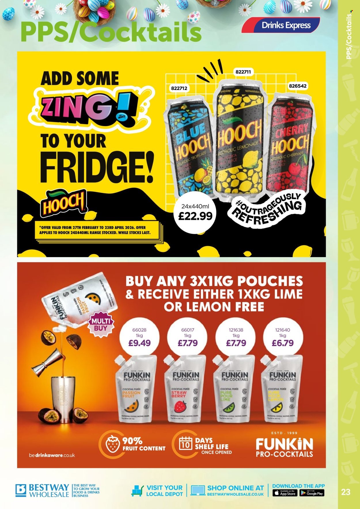 BESTWAY offer - Drinks Express (2026-02-27 - 2026-04-23) | 23