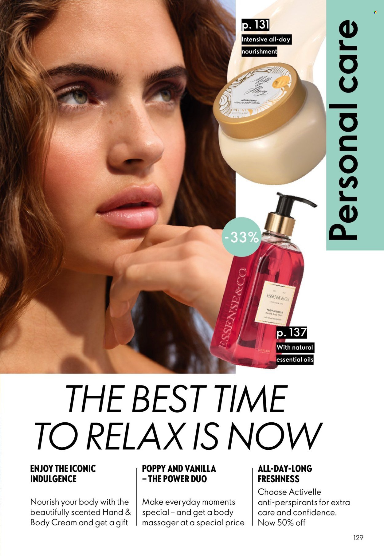 ORIFLAME offer - eCatalogue 08 (2026-05-27 - 2026-06-16) | 129