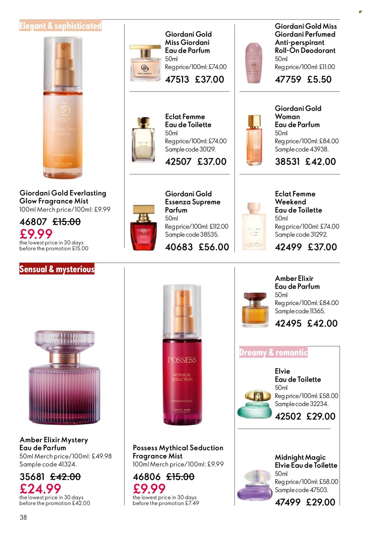ORIFLAME offer - eCatalogue 08 (2026-05-27 - 2026-06-16) | 38