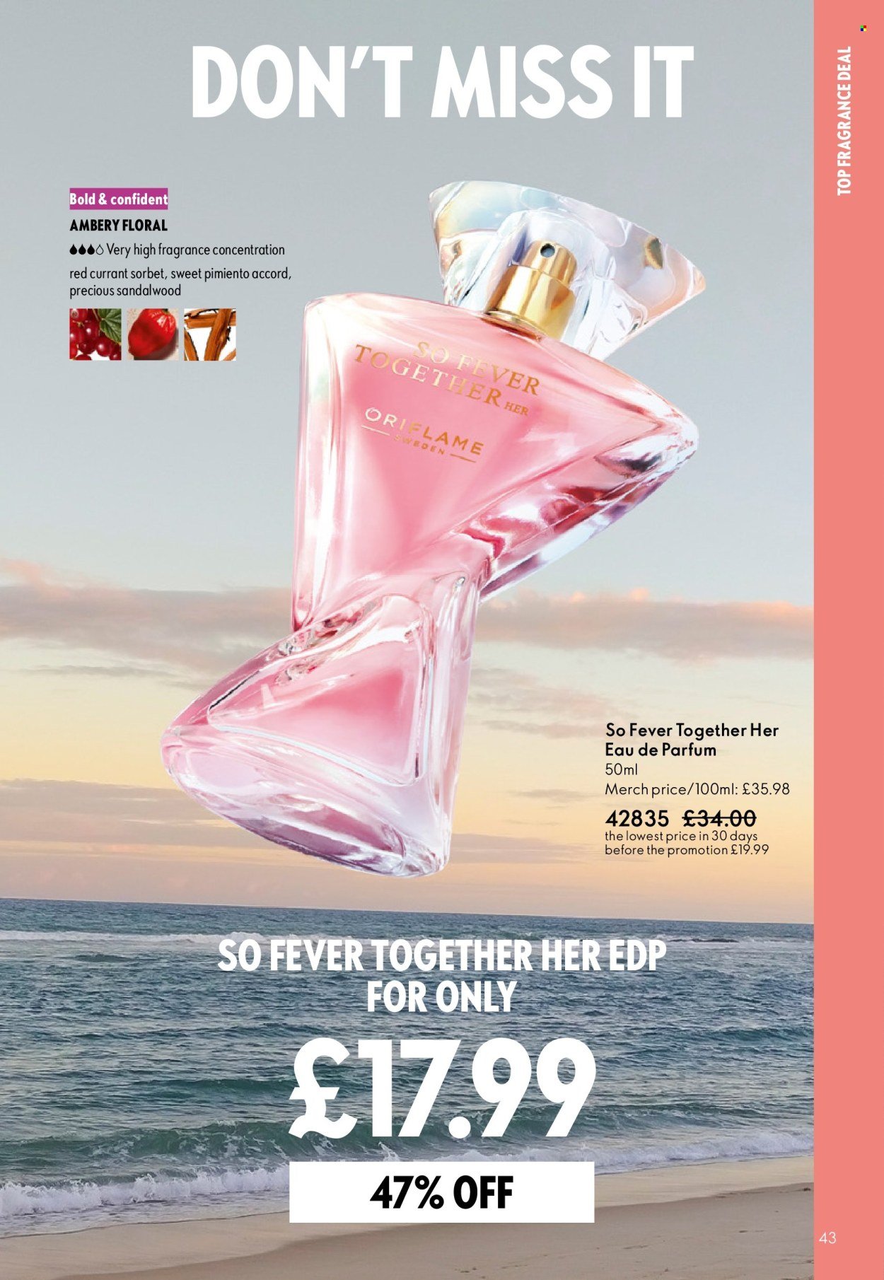 ORIFLAME offer - eCatalogue 08 (2026-05-27 - 2026-06-16) | 43
