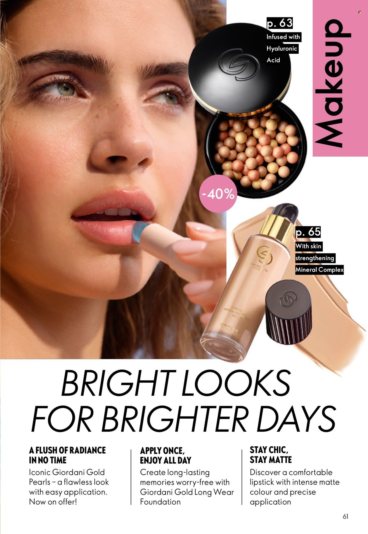 ORIFLAME offer - eCatalogue 08 (2026-05-27 - 2026-06-16) | 61