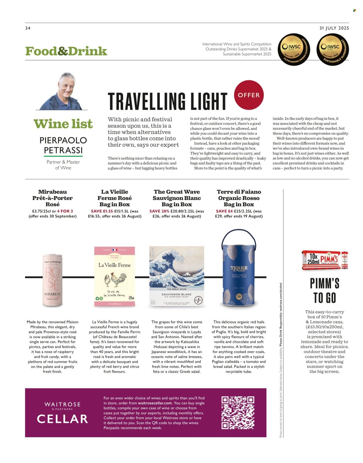 WAITROSE offer - Weekend (2025-07-31 - 2025-08-26) | 34