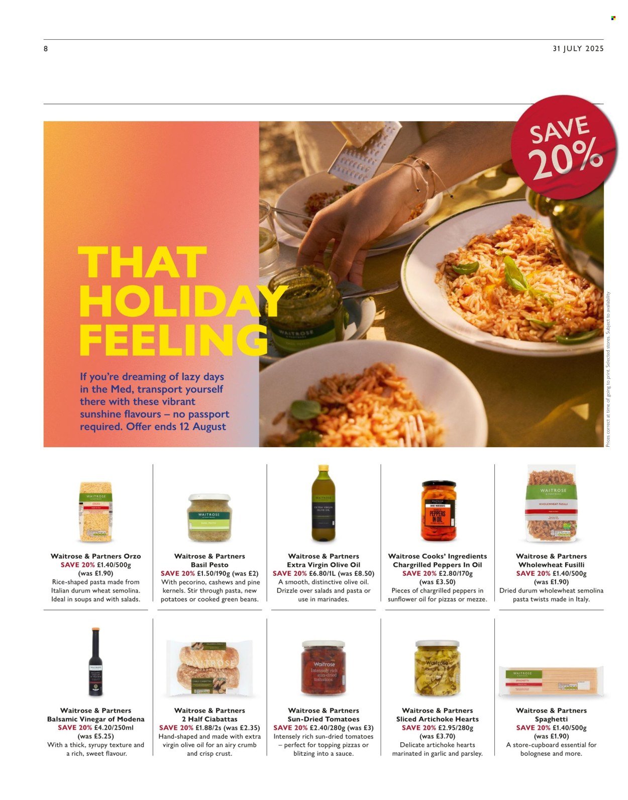 WAITROSE offer - Weekend (2025-07-31 - 2025-08-26) | 8