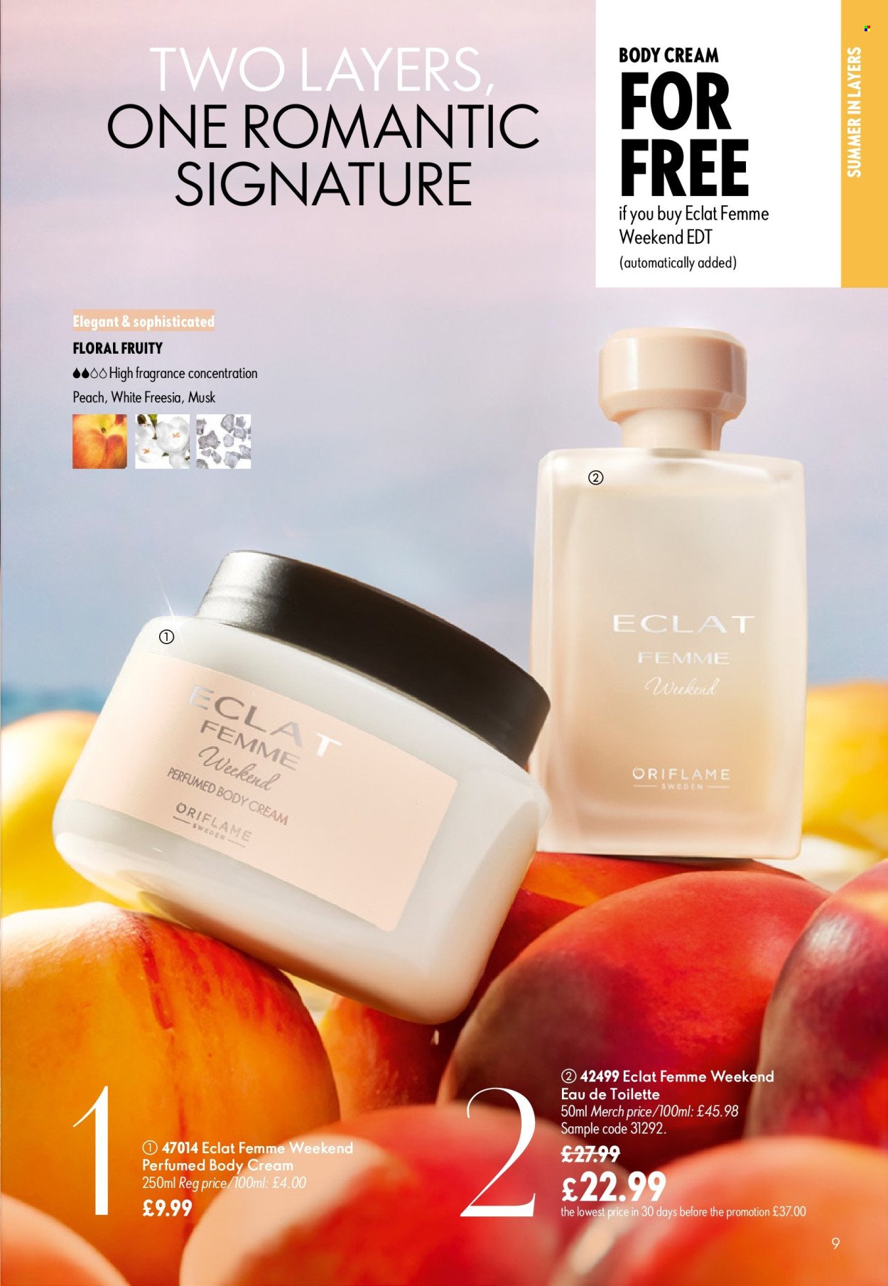 ORIFLAME offer - eCatalogue 09