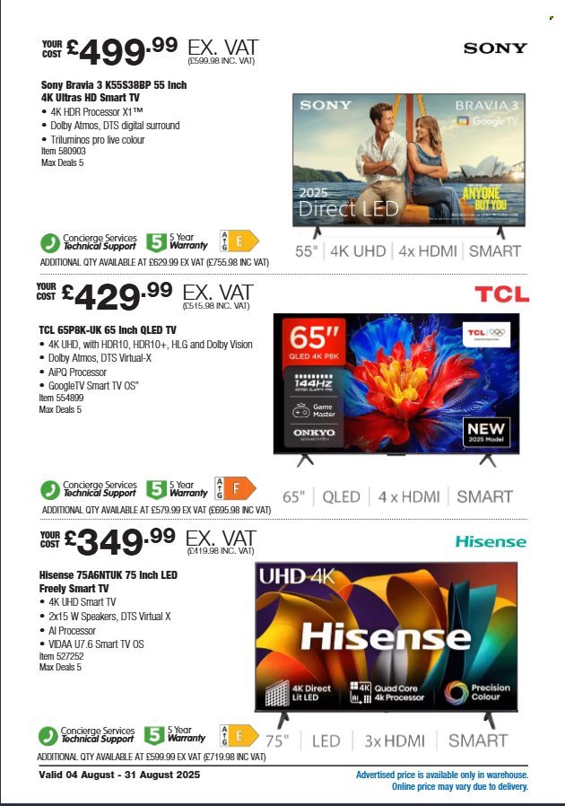 COSTCO offer - From 4 Aug 2025 (2025-08-04 - 2025-08-31) | 2