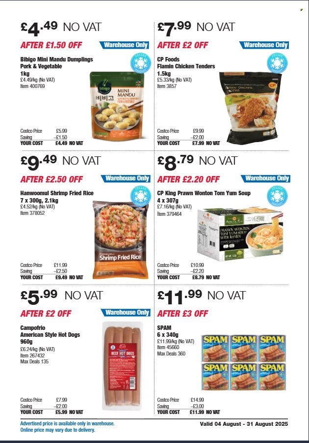 COSTCO offer - From 4 Aug 2025 (2025-08-04 - 2025-08-31) | 11
