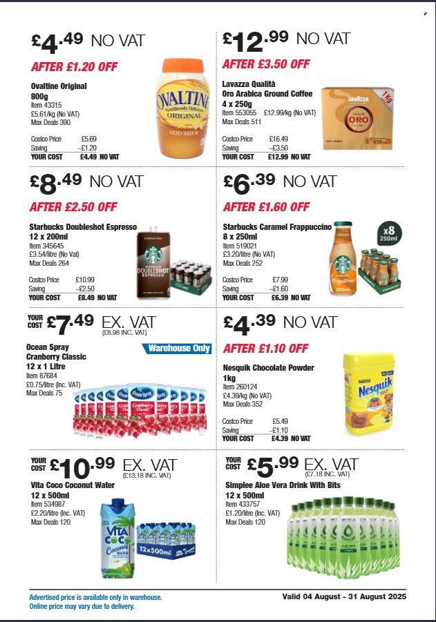 COSTCO offer - From 4 Aug 2025 (2025-08-04 - 2025-08-31) | 15
