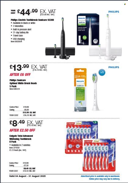 COSTCO offer - From 4 Aug 2025 (2025-08-04 - 2025-08-31) | 18