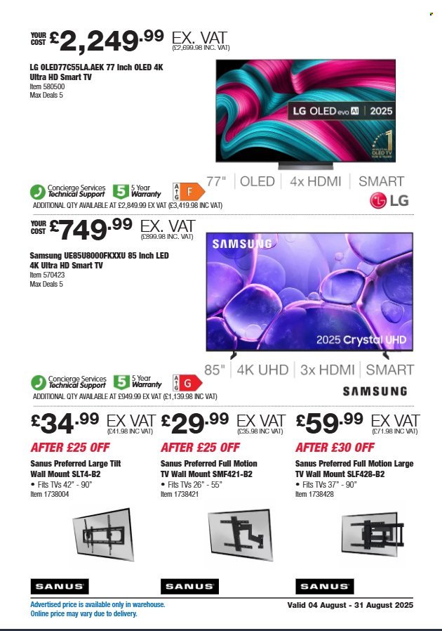 COSTCO offer - From 4 Aug 2025 (2025-08-04 - 2025-08-31) | 3