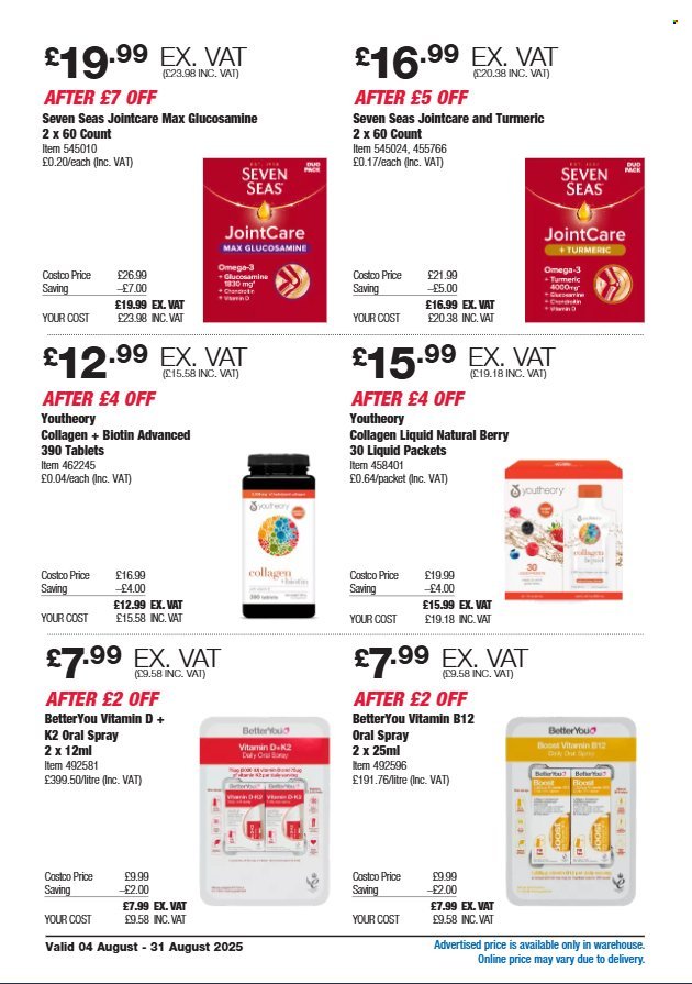 COSTCO offer - From 4 Aug 2025 (2025-08-04 - 2025-08-31) | 22