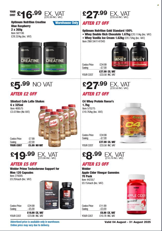 COSTCO offer - From 4 Aug 2025 (2025-08-04 - 2025-08-31) | 23