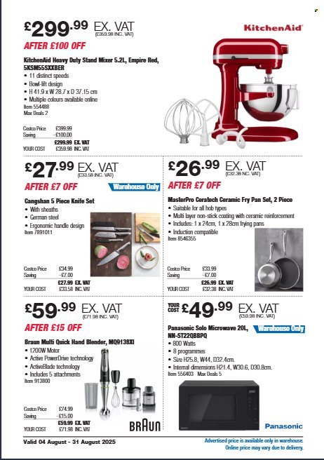 COSTCO offer - From 4 Aug 2025 (2025-08-04 - 2025-08-31) | 6