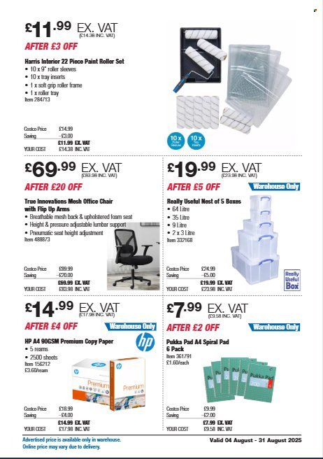 COSTCO offer - From 4 Aug 2025 (2025-08-04 - 2025-08-31) | 7