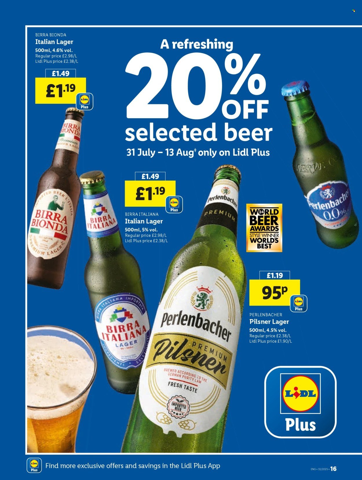 LIDL offer - Local Weekly Leaflet (2025-08-07 - 2025-08-13) | 16