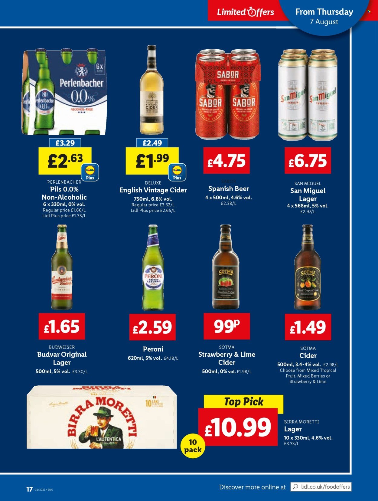 LIDL offer - Local Weekly Leaflet (2025-08-07 - 2025-08-13) | 17