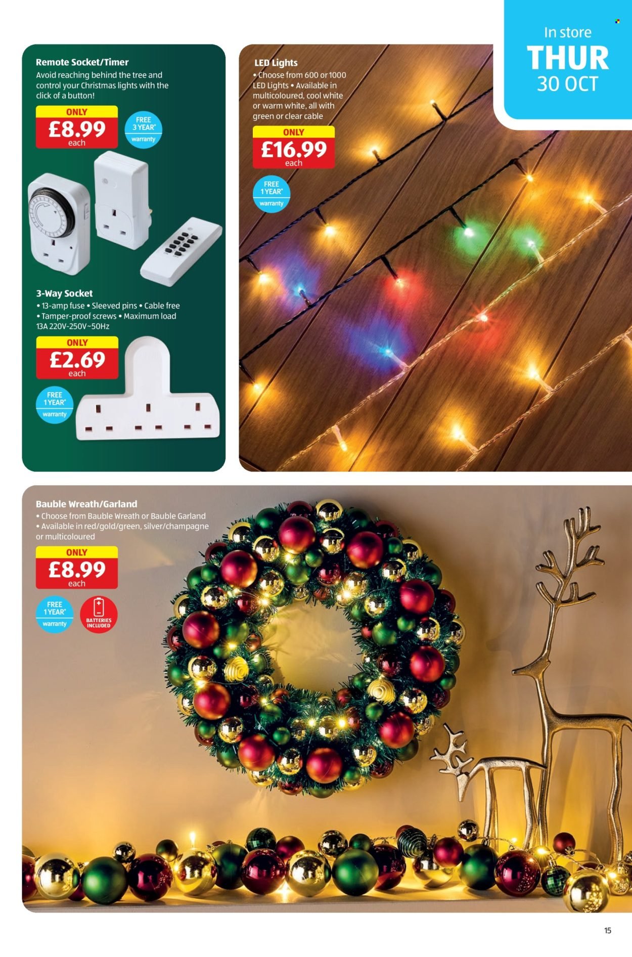 ALDI offer - From 30 Oct 2025 (2025-10-30 - 2025-11-05) | 15