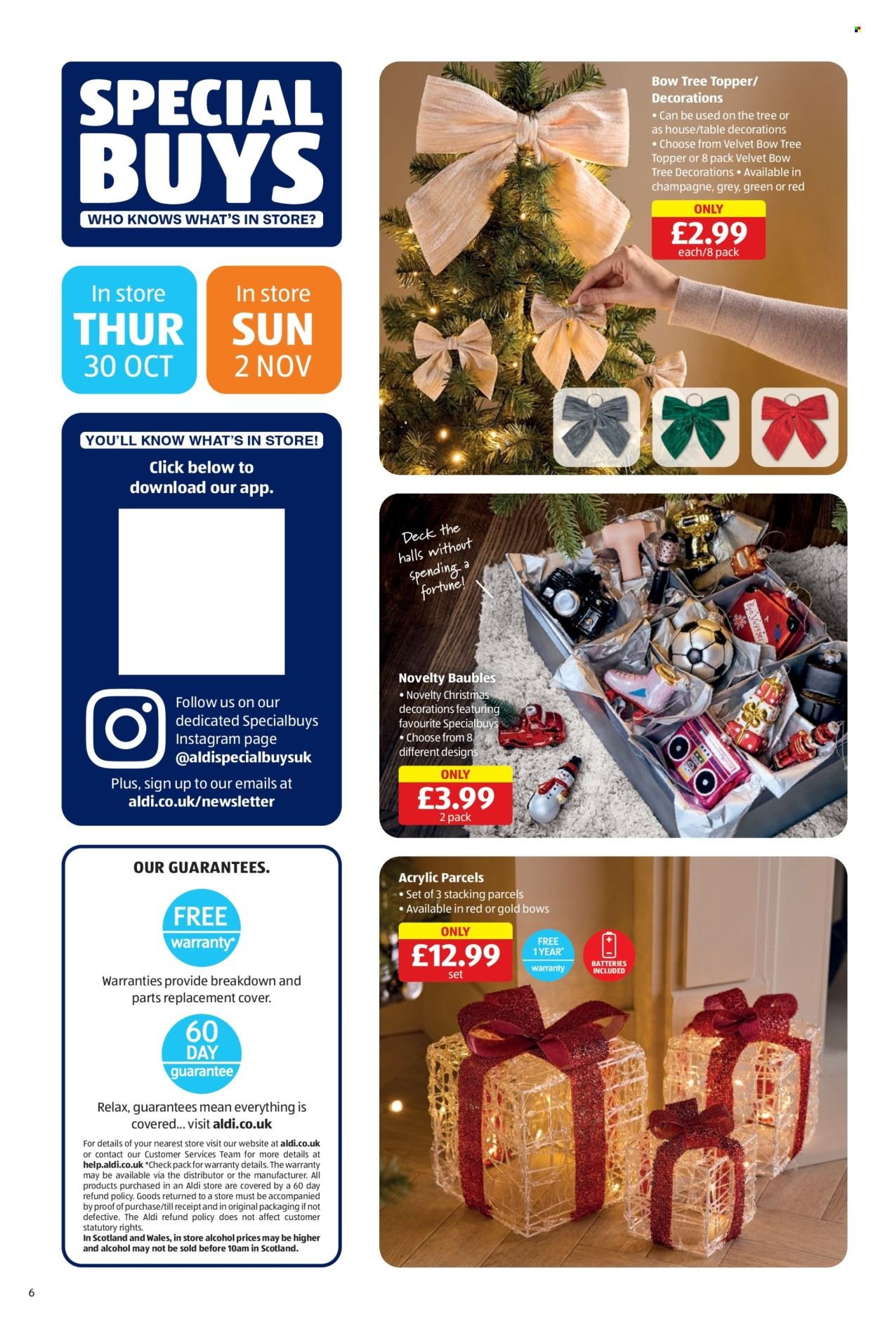 ALDI offer - From 30 Oct 2025 (2025-10-30 - 2025-11-05) | 6