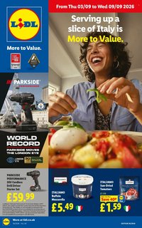 LIDL offer - Local Weekly Leaflet