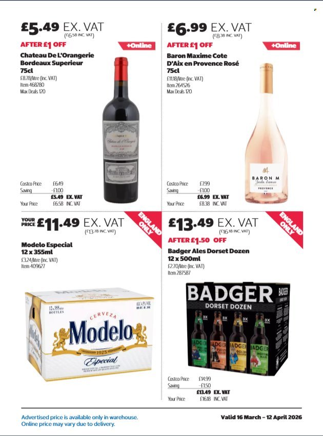 COSTCO offer - From 16 Mar 2026 (2026-03-16 - 2026-04-12) | 11