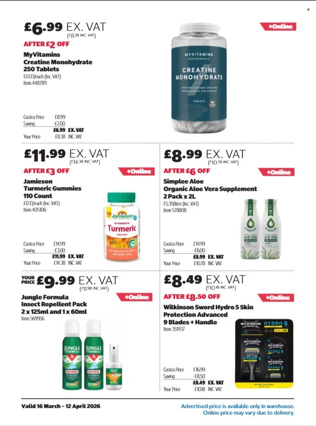 COSTCO offer - From 16 Mar 2026 (2026-03-16 - 2026-04-12) | 18