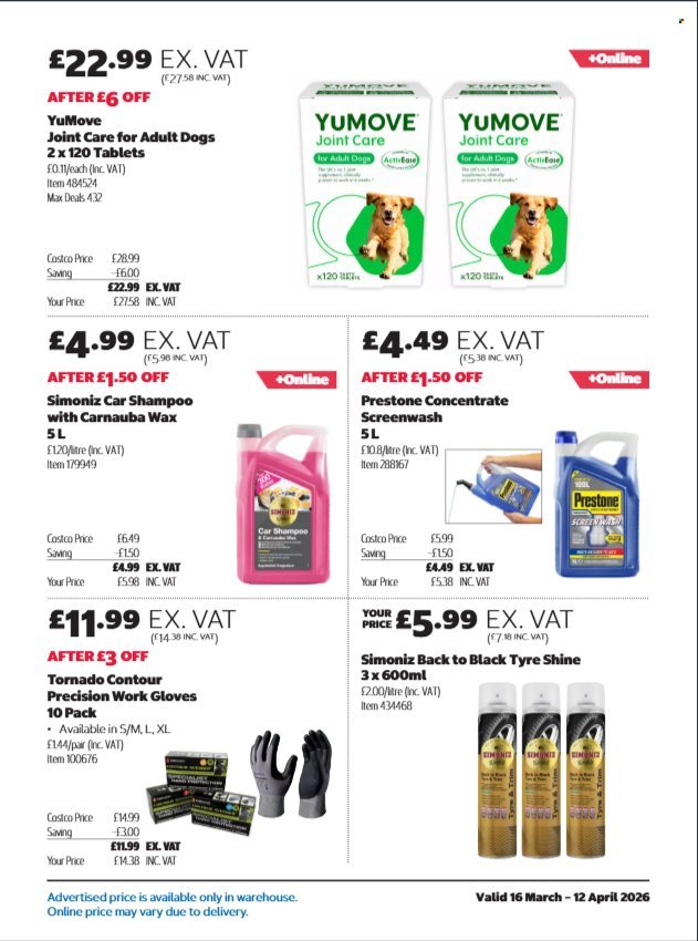 COSTCO offer - From 16 Mar 2026 (2026-03-16 - 2026-04-12) | 19